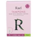 Rael Organic Super Cotton Tampon, 16 count