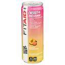 Lifeaid Fitaid Peach Mandarin Energy Drink, 12 Fluid Ounce -- 12 per case
