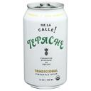 De La Calle Traditional Pineapple Spice Fermented Beverage, 12 Fluid Ounce -- 12 per case