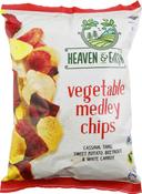 Heaven and Earth Vegetable Medley Chips, 5 Ounce -- 12 per case