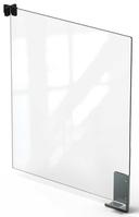 Rosseto Avant Guarde Tabletop Divider with Stainless Steel Brackets and Cross Connectors, 18 inch -- 1 set
