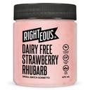 Righteous Dairy Free Strawberry Rhubarb Sorbetto, 16 Ounce -- 8 per case