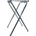 Winco TSY-1A Stainless Steel Chrome Plated Finish Folding Tray Stand, 31 inch Height