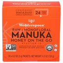 Wedderspoon Raw Monofloral Manuka Honey - Travel Pack, 4.2 Ounce -- 6 per case
