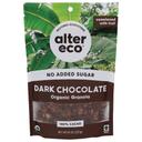 Alter Eco Organic No Added Sugar Dark Chocolate Granola, 8 Ounce -- 6 per case