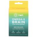 Iwi Omega 3 Brain 5 Day Focus Dietary Supplement, 10 count -- 6 per case