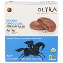 Olyra Double Chocolate Cream Filled Breakfast Biscuits, 5.3 Ounce -- 6 per case