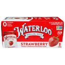 Waterloo Strawberry Sparkling Water, 96 Fluid Ounce -- 3 per case