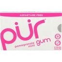 Pur Pomegranate Mint Chewing Gum, 9 count -- 12 per case
