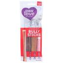 Paw Love 6 inch Natural Scent Thick Cut Bully Stick Dog Chews -- 6 per case