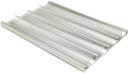 Winco 16 Gauge Aluminum 4 Slots Perforated Baguette Pan with Silicon Glaze, 18 x 26 x 1 inch -- 6 per case