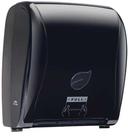 Winco Pur-Clean Black Auto Cut Roll Towel Dispenser -- 3 per case