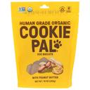Cookie Pal Organic Peanut Butter Dog Biscuits, 10 Ounce -- 4 per case