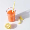 Sorbos Edible Lemon Straw, 19 Centimeter -- 200 per case