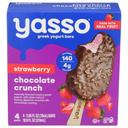 Yasso Chocolate Crunch Strawberry Greek Yogurt Bar, 2.65 Fluid Ounce -- 32 per case