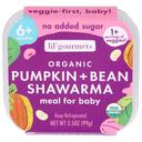 Lil Gourmets Pumpkin Navy Bean Shawarma Veggie Food, 3.5 Ounce -- 8 per case