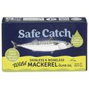 Safe Catch Skinless and Boneless Wild Mackerel in Olive Oil, 4 Ounce -- 12 per case