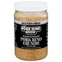 Pork King Good Unseasoned Pork Rind Crumbs, 12 Ounce -- 6 per case