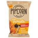 Pipcorn Honey Barbeque Twists, 4.5 Ounce -- 12 per case