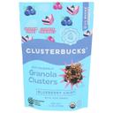 Lil Bucks Organic Blueberry Crisp Gut Friendly Granola Cluster, 6 Ounce -- 6 per case
