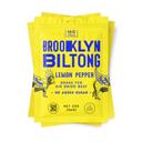 Brooklyn Biltong Lemon Pepper Air Dried Beef Jerky, 2 Ounce -- 8 per case