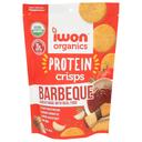 Iwon Organic Barbeque Protein Crisps, 3 Ounce -- 8 per case