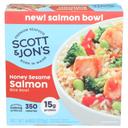 Scott and Jons Honey Sesame Salmon Rice Bowl, 9.6 Ounce -- 6 per case