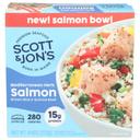 Scott and Jons Mediterranean Herb Salmon Brown Rice Quinoa Bowl, 9.6 Ounce -- 6 per case