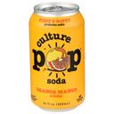 Culture Pop Orange Mango Chili and Lime Probiotic Soda, 12 Fluid Ounce -- 12 per case
