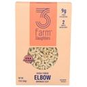 3 Farm Daughters Elbow Pasta, 12 Ounce -- 8 per case