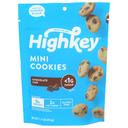 Highkey Chocolate Chip Mini Cookies, 1.75 Ounce -- 6 per case