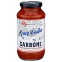 Carbone Spicy Vodka Sauce, 24 Ounce -- 6 per case