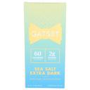 Gatsby Sea Salt Extra Dark Chocolate Bar, 2.8 Ounce -- 12 per case