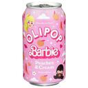 Olipop Barbie Peaches and Cream Soda, 12 Fluid Ounce -- 12 per case