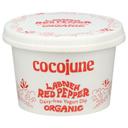 Cocojune Organic Labneh Red Pepper Dairy Free Yogurt Dip, 8 Ounce -- 8 per case
