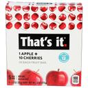 Thats It Apple Plus Cherry Fruit Bar, 6 Ounce -- 6 per case