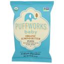 Puffworks Organic Almond Butter Puffs, 0.5 Ounce -- 6 per case