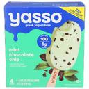 Yasso Mint Chocolate Greek Yogurt Bar, 14 Ounce -- 8 per case
