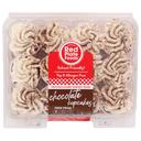 Red Plate Foods Mini Chocolate Cupcake, 11.85 Ounce -- 8 per case.
