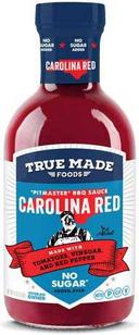 True Made Foods Carolina Red Style BBQ Sauce, 18 Ounce -- 6 per case