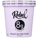 Rebel Peanut Butter Cup Ice Cream, 1 Pint -- 8 per case