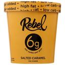 Rebel Salted Caramel Ice Cream, 1 Pint -- 8 per case