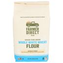 Farmer Direct Foods Genuine Stone Ground Whole White Wheat Flour, 5 Pound -- 8 per case