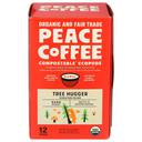 Peace Organic and Fairtrade Compostable Ecopod Tree Hugger Coffee Pod, 12 count -- 6 per case