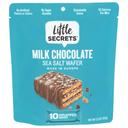 Little Secrets Milk Chocolate Sea Salt Wafer, 3.5 Ounce -- 6 per case