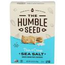 The Humble Seed Thin and Crisp Sea Salt Crackers, 4.25 Ounce -- 6 per case