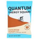 Quantum Caffe Mocha Almond Chip Energy Squares, 1.69 Ounce -- 8 per case
