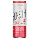 Sunshine Tropical Pineapple Energy Drink, 12 Fluid Ounce -- 12 per case