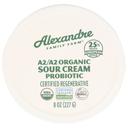 Alexandre Family Farm Organic A2/A2 Probiotic Sour Cream, 8 Ounce -- 6 per case