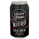 High Brew Nitro Black Cold Brew Coffee, 10 Fluid Ounce -- 12 per case